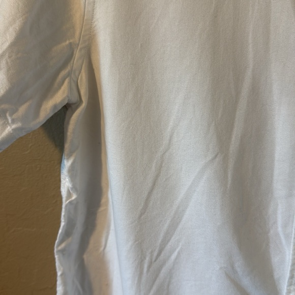 Place Boys White Cotton Short Sleeve Button Down Shirt Size 16 XXL - Picture 9 of 13